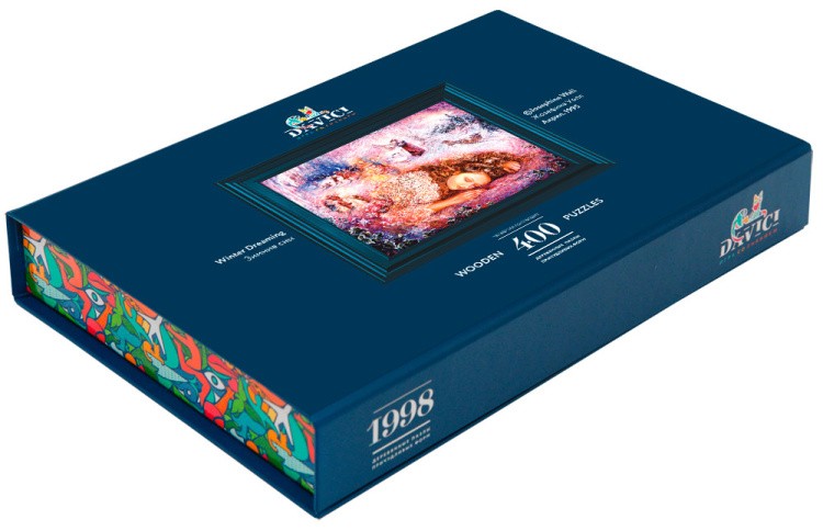 Деревянные пазлы DAVICI «Зимние сны (Winter dreaming)» — картинка 9