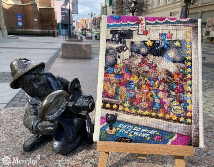 Набор для вышивания «Достань кота» — картинка 2