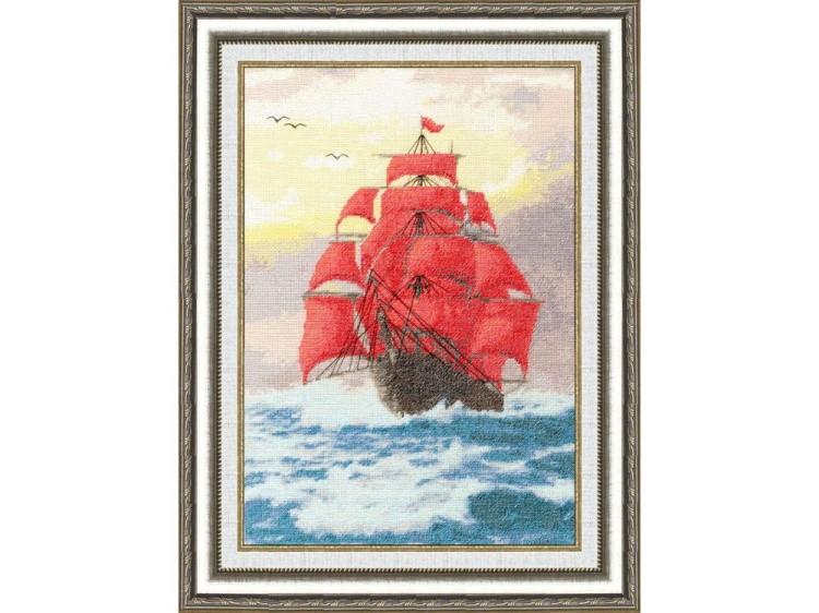 Набор для вышивания «Алые паруса» — картинка 2