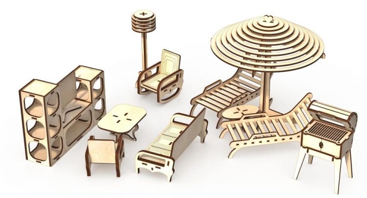 Кукольный дом ХэппиДом «Лофт» с мебелью для кукол 30 см
— картинка 4