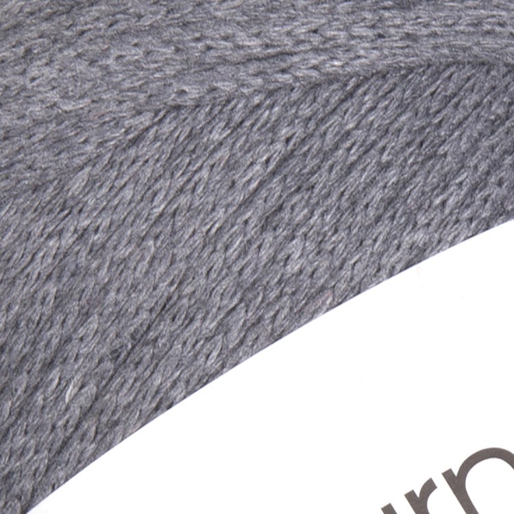 Пряжа YarnArt Macrame Cotton (Макраме Коттон) (764), светло-серый, 5 шт. по 250 г — картинка 2