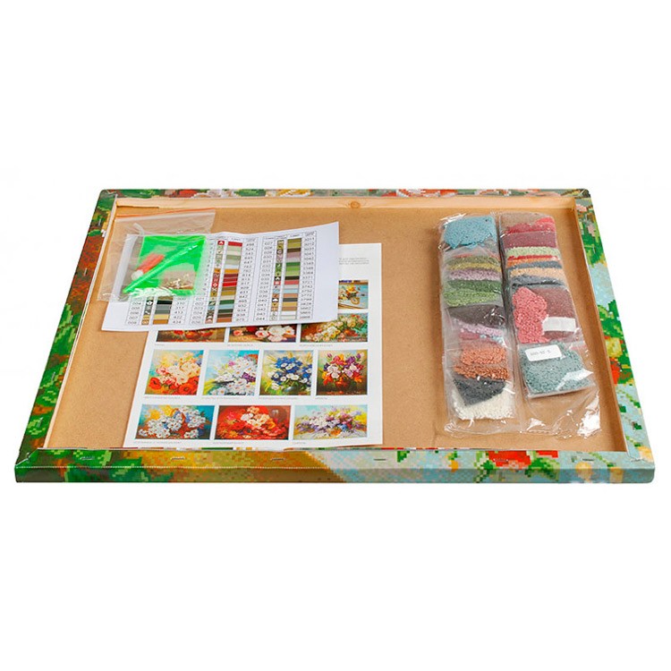 Алмазная вышивка «Итальянский дворик» — картинка 3