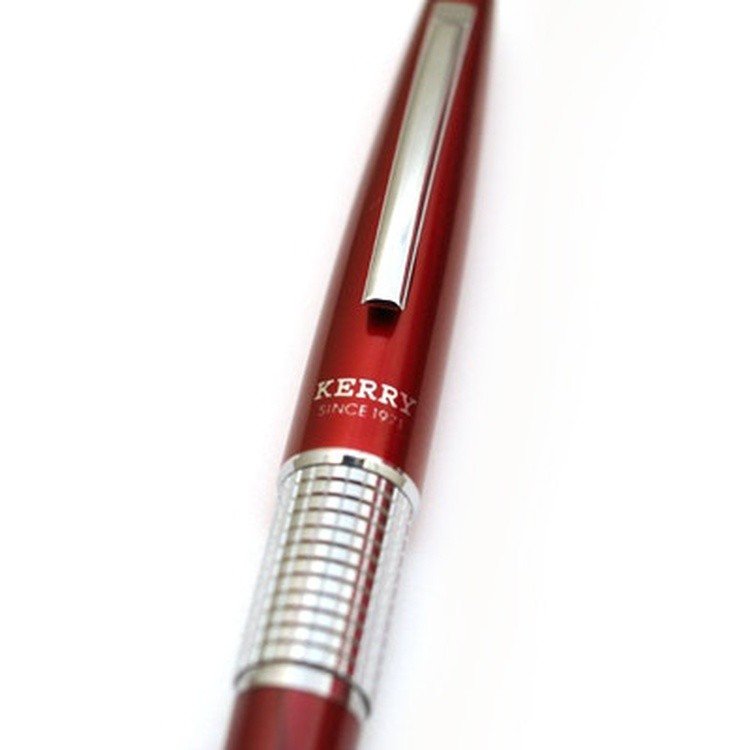 Карандаш KERRY автоматический премиум в подарочном футляре 0,5 мм, НВ, красный корпус, Pentel — картинка 5