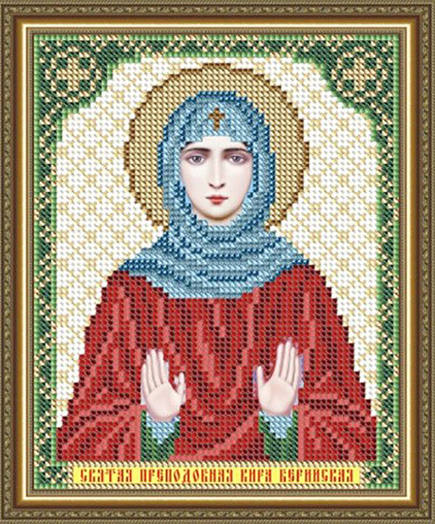 Рисунок на ткани «Святая Преподобная Кира Берийская» — картинка 2