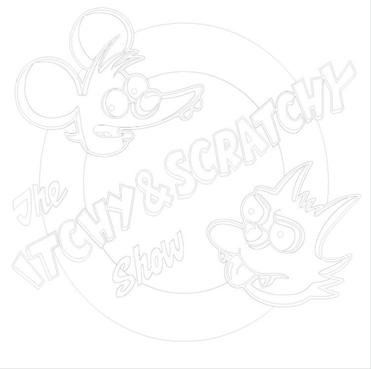 Картина по номерам «Simpsons Симпсоны: Шоу Щекотки и Царапки» — картинка 3