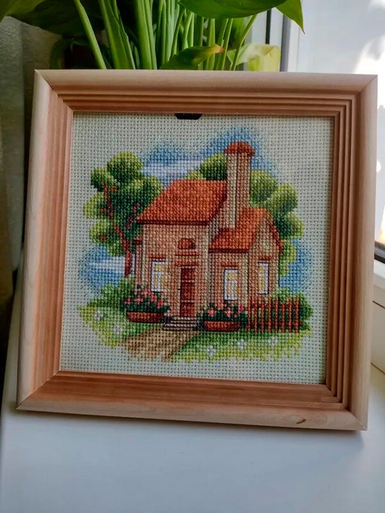 Набор для вышивания «Домик в саду» — картинка 4