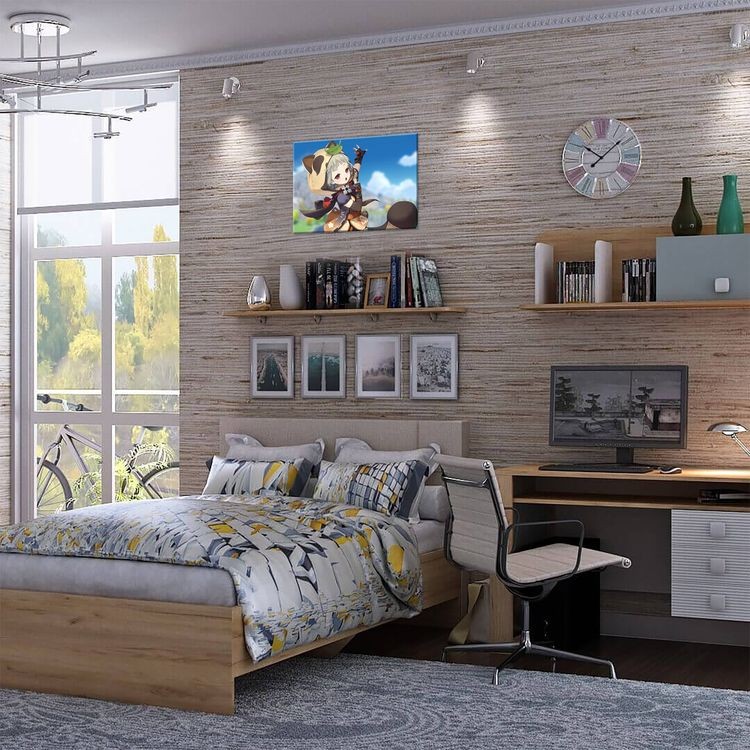 Картина по номерам «Геншин. Саю» — картинка 4