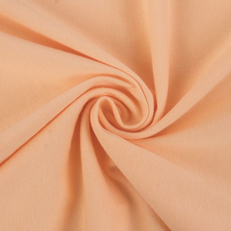 Трикотаж кукольный, 5 м x 165 см, 225 г/м2, 100% хлопок, цвет: №05 персиковый, Peppy — картинка 2