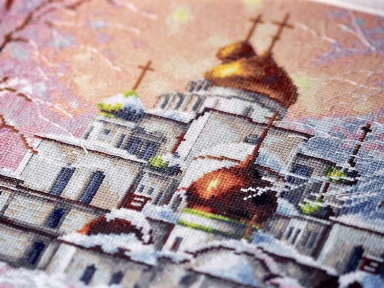 Набор для вышивания «Воскресенский собор Новоиерусалимского монастыря» — картинка 7