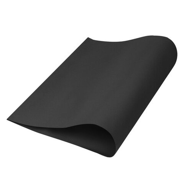 Фоамиран, 50х70 см, цвет: черный — картинка 2