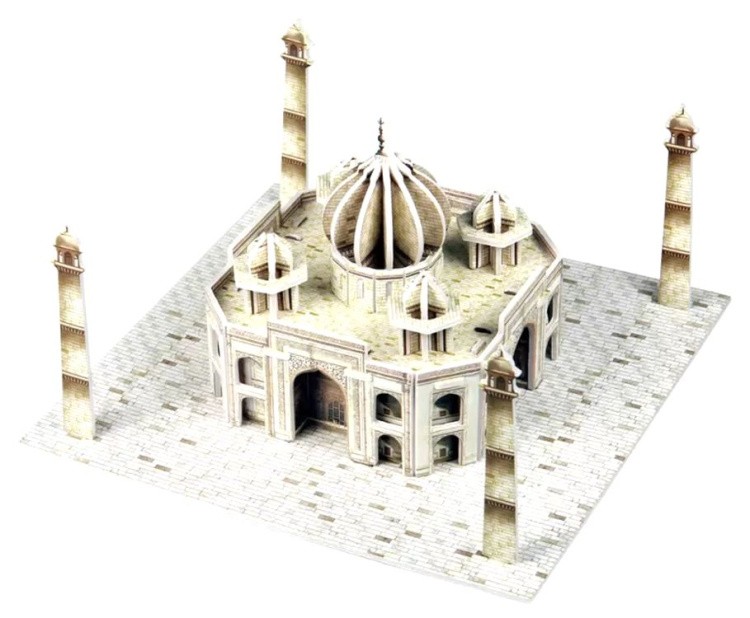 3D пазл CubicFun «Мини-серия. Тадж-Махал» — картинка 2