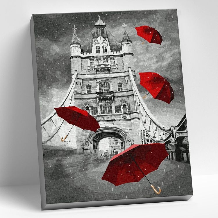 Картина по номерам «Дождь в Лондоне»