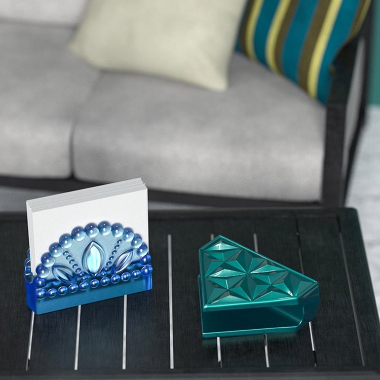 Силиконовый молд - Салфетница, 14x9см 1 шт. — картинка 2