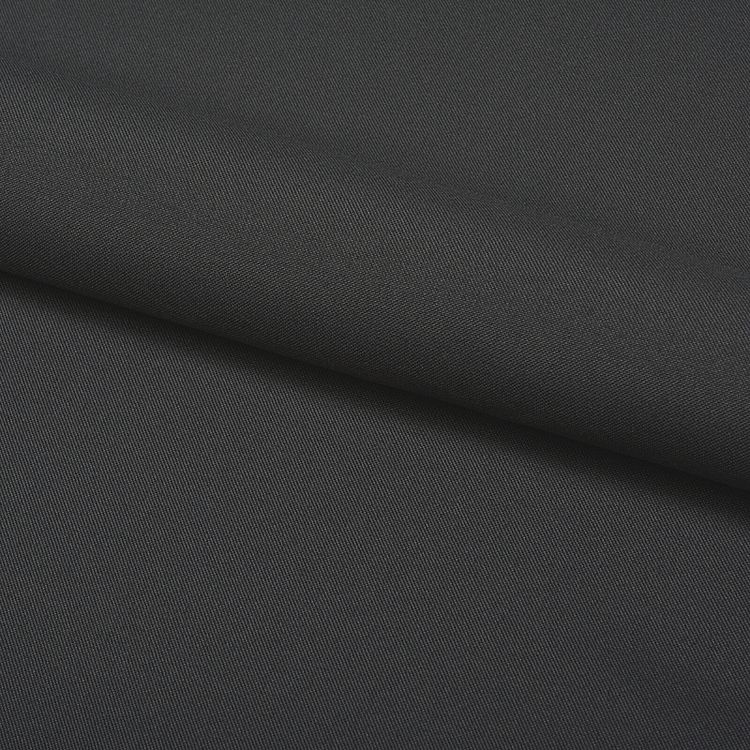 Ткань габардин, 1 м х 150 см, 150 г/м², цвет: темно-серый, TBY — картинка 4