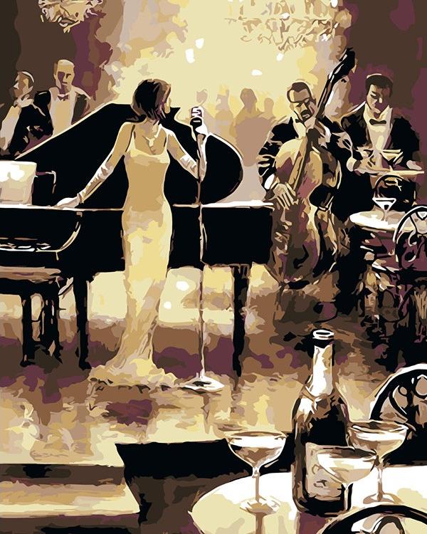 Картина по номерам «Вечер джаза»