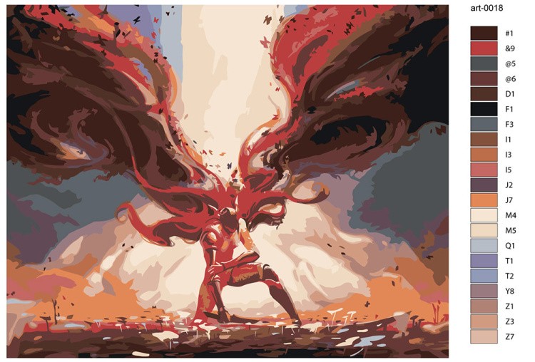 Картина по номерам «Elden Ring Элден Ринг: Маления 3» — картинка 2