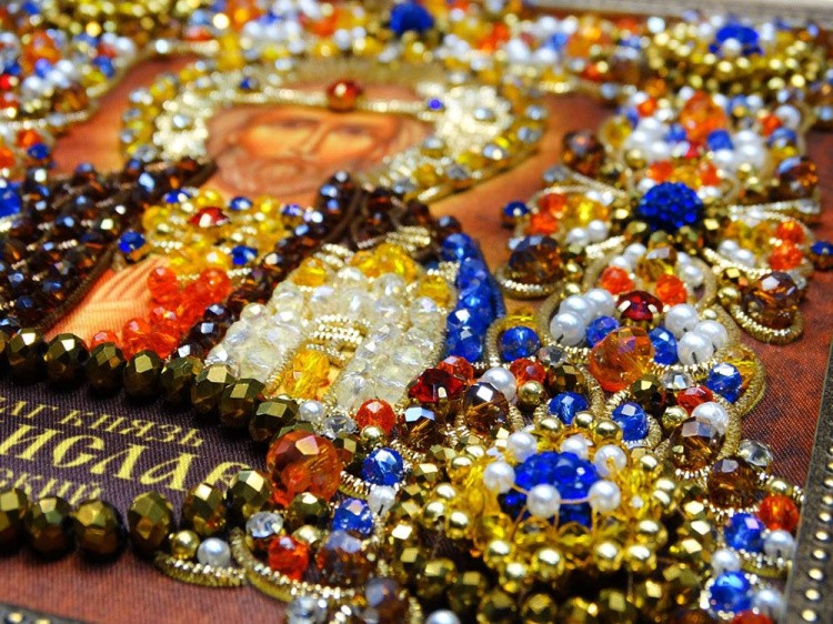 Набор для вышивания хрустальными камнями «Святой Владислав» — картинка 4