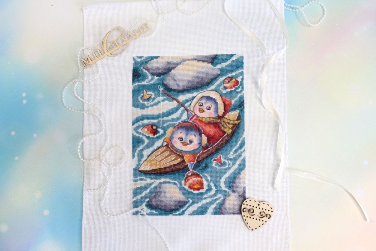 Набор для вышивания «На рыбалке» — картинка 2