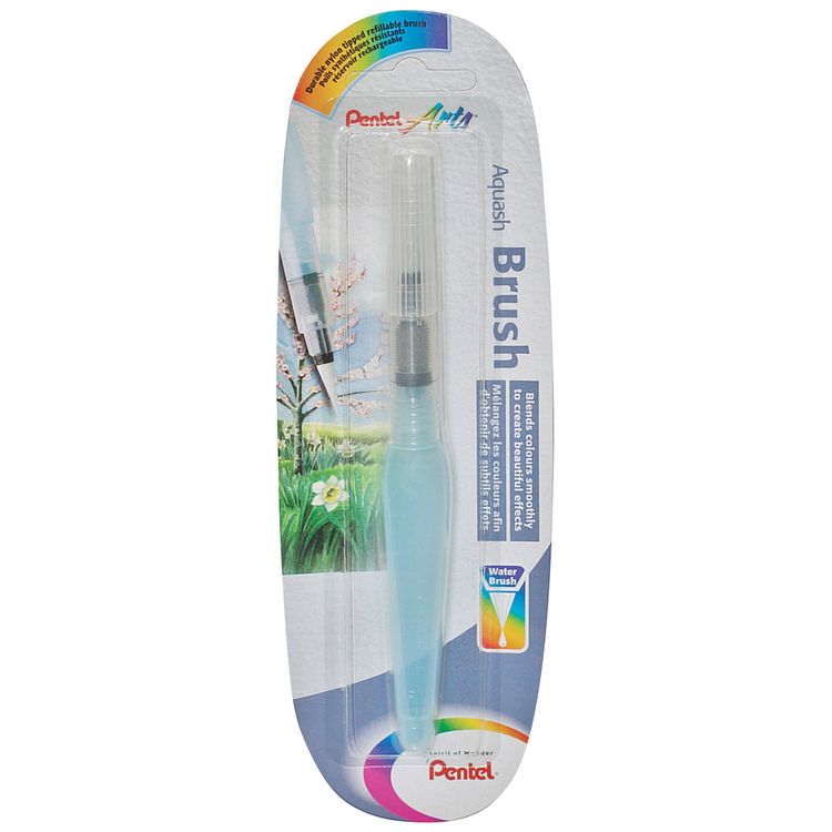Кисть художественная Aquash Brush, резервуар, PENTEL — картинка 5