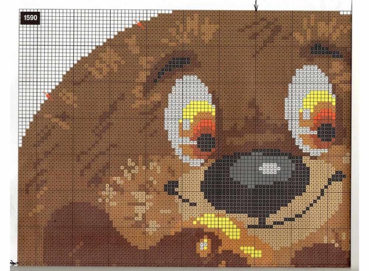 Набор для вышивания «Подушка. Медвежонок» — картинка 9