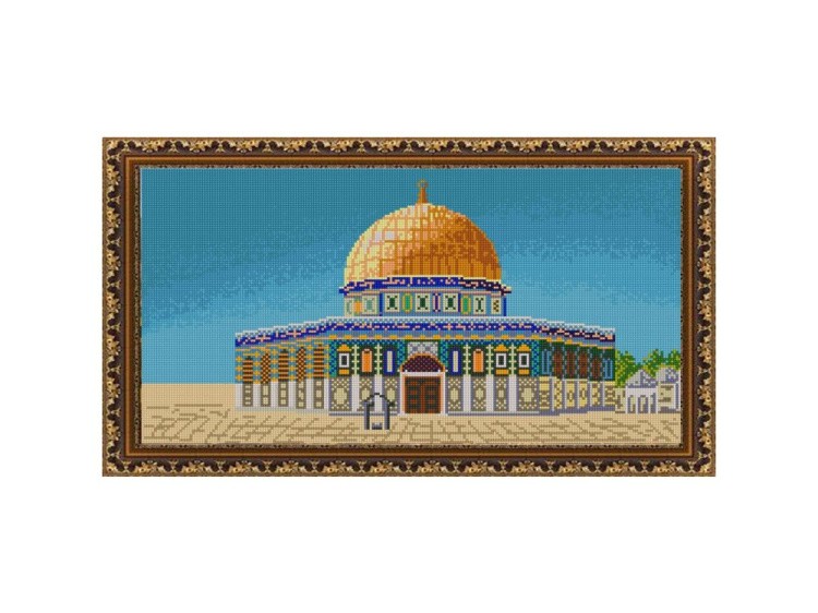 Рисунок на ткани «Мечеть Аль-Акса»