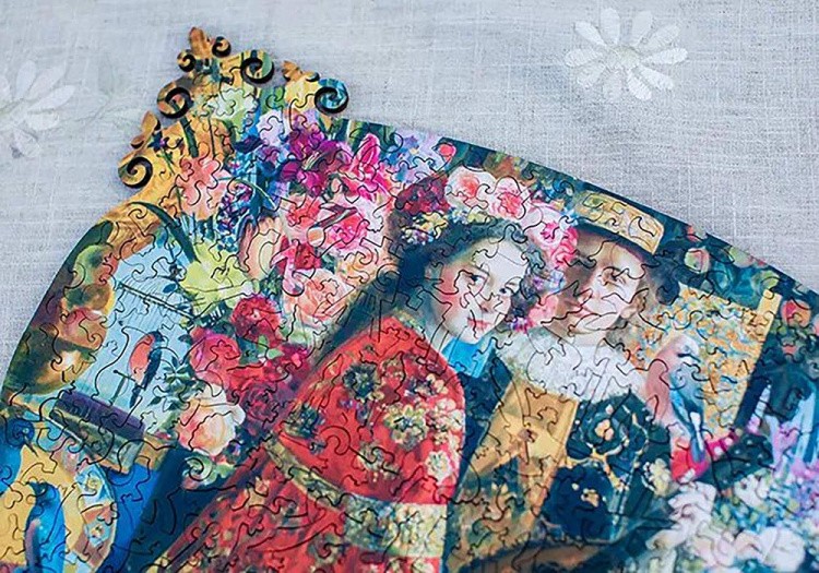 Деревянные пазлы DAVICI «Памяти Рембрандта» — картинка 9