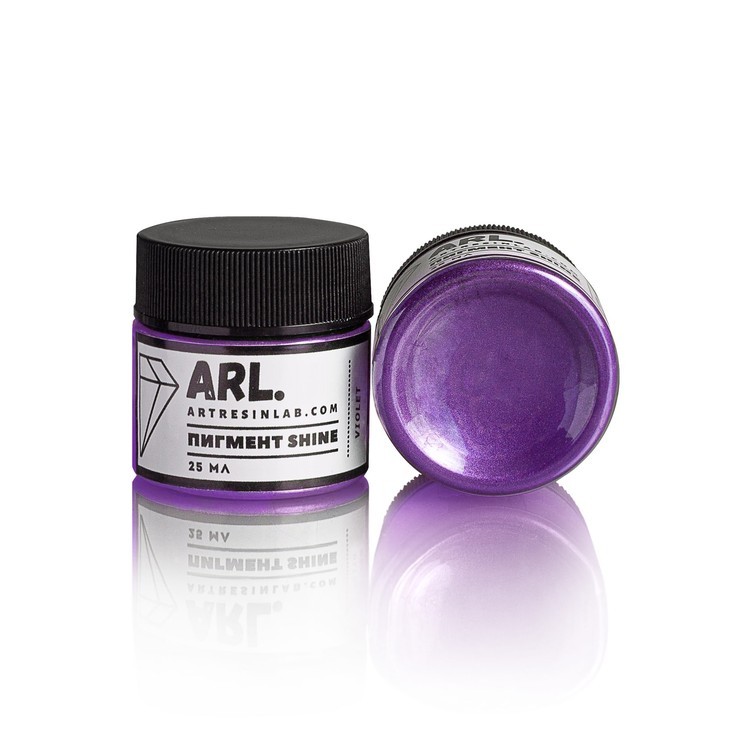 Пигмент SHINE VIOLET, фиолетовый 25 мл, Art Resin LAB — картинка 2