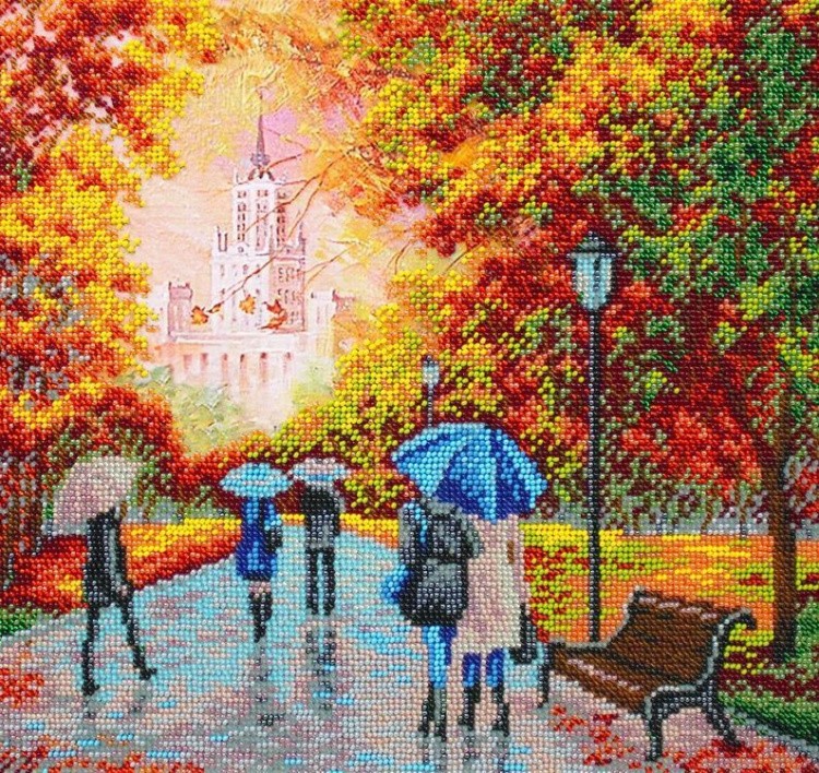 Набор для вышивания «Осенний парк» — картинка 2