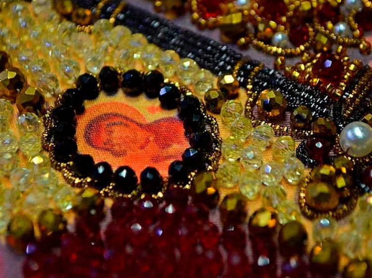 Набор вышивки хрустальными камнями «Святой Николай Чудотворец» — картинка 4