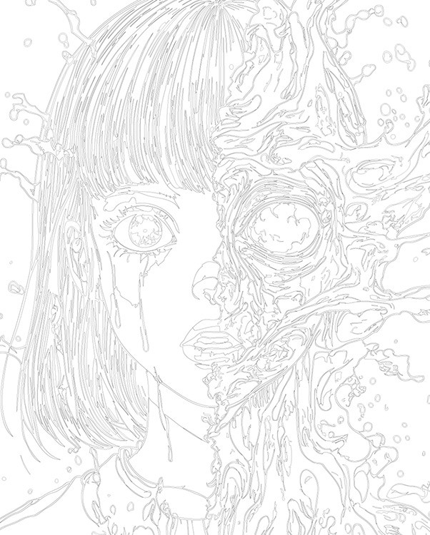 Картина по номерам «Розовая: портрет девушки арт 40x50» — картинка 3