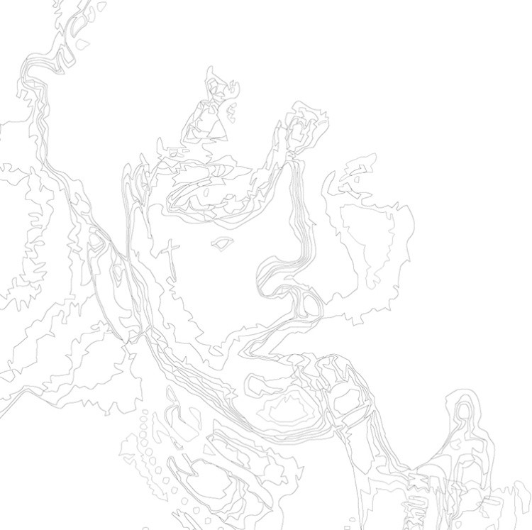 Картина по номерам «Три дня дождя: Глеб Викторов чб 40x40» — картинка 3