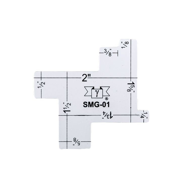 Измерительный шаблон для шитья, пластиковый, Gamma — картинка 2