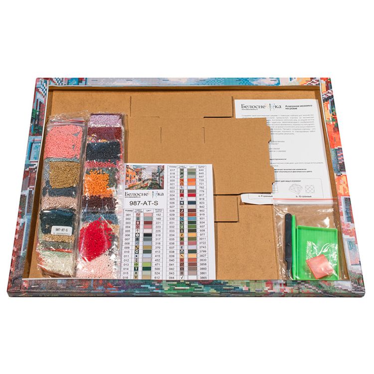 Алмазная вышивка «Венеция. Канал Сан Джованни Латерано» — картинка 3