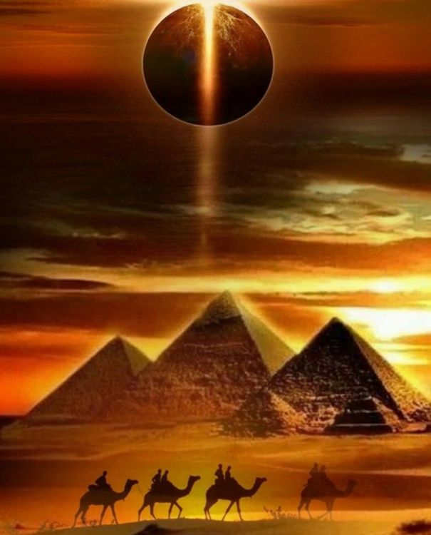 Алмазная вышивка «Тайна пирамид» — картинка 2