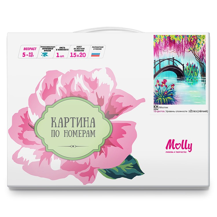 Картина по номерам «Мостик» — картинка 3