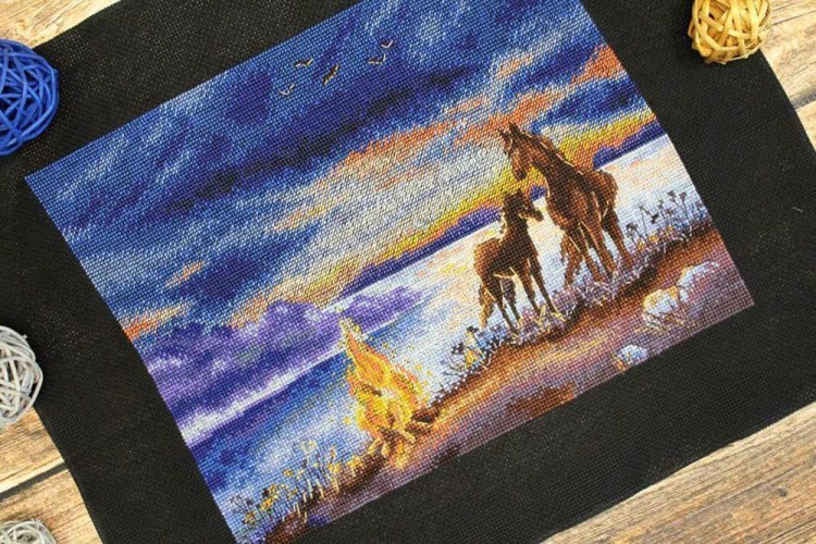 Набор для вышивания «Летняя ночь» — картинка 4