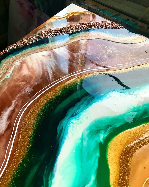 Эпоксидная смола для рисования (вязкая) 225 г, CraftArtResin GEODE — картинка 3