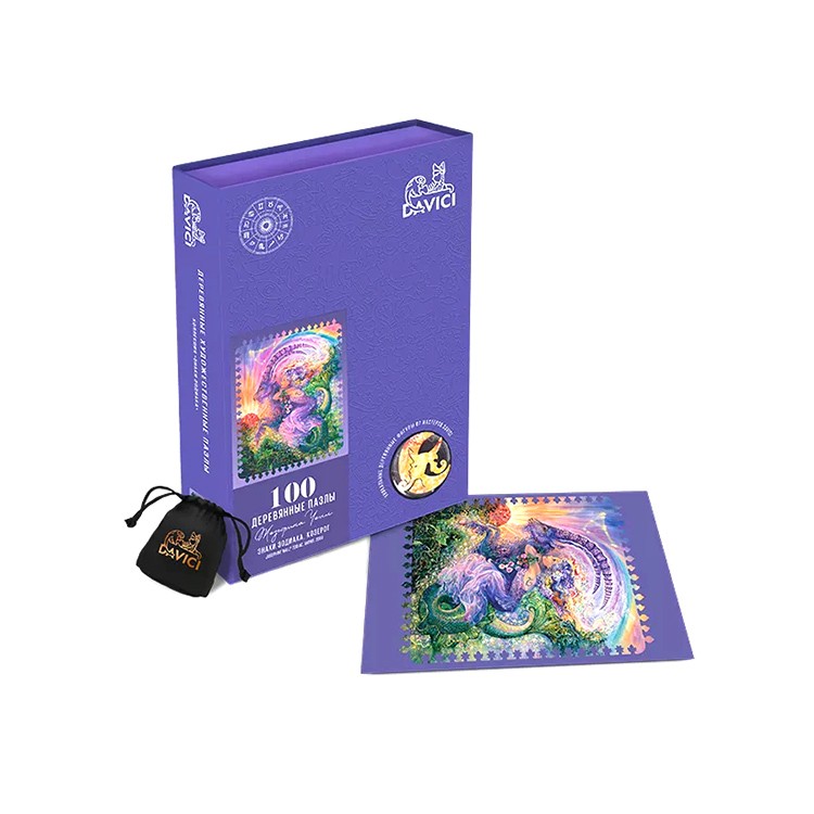 Деревянные пазлы DAVICI «Знак зодиака. Козерог» — картинка 7