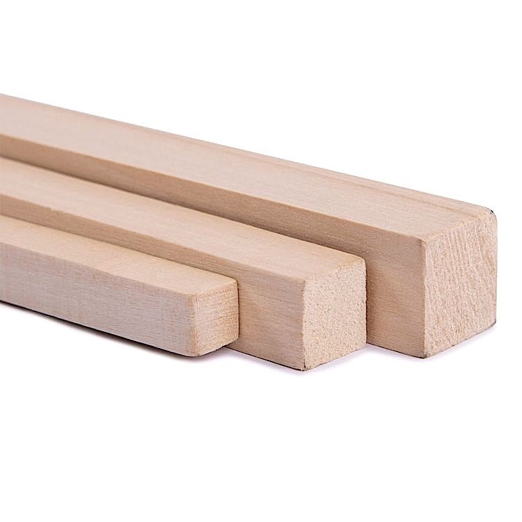 Рейка деревянная квадратная, липа, 20х20х900 мм, Промысел — картинка 3