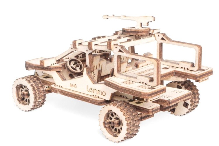Деревянный конструктор «Внедорожник Багги М-6», Lemmo — картинка 3