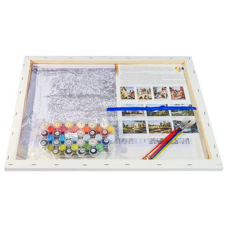 Картина по номерам «На берегу моря» — картинка 3