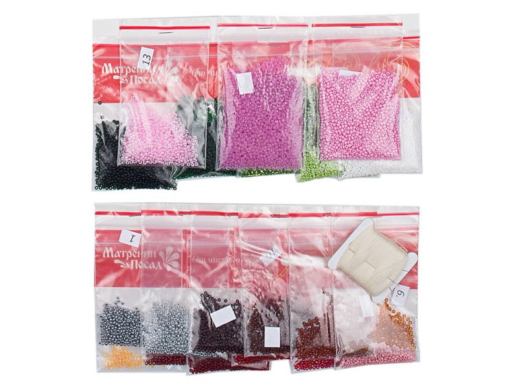 Набор вышивки бисером «Цветы радости» — картинка 4