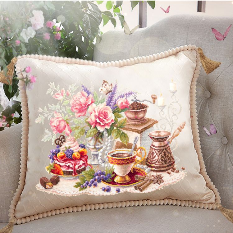 Набор для вышивания «На чашечку кофе...?!» — картинка 5