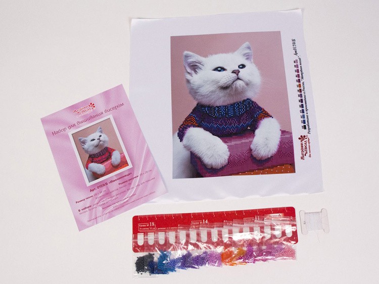 Набор вышивки бисером «Именинница» — картинка 2