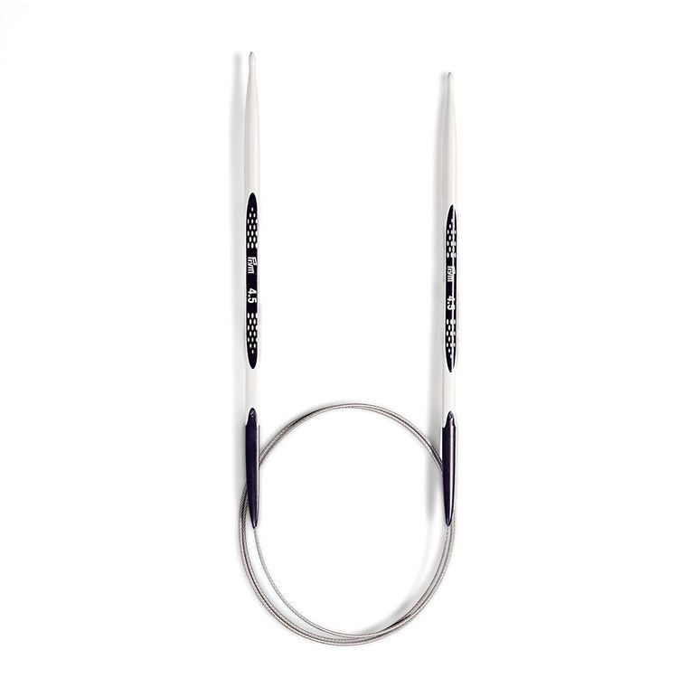 Спицы круговые Ergonomics, пластик, 4,5 мм, 80 см, PRYM — картинка 2