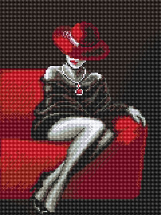 Алмазная вышивка «Незнакомка» — картинка 2