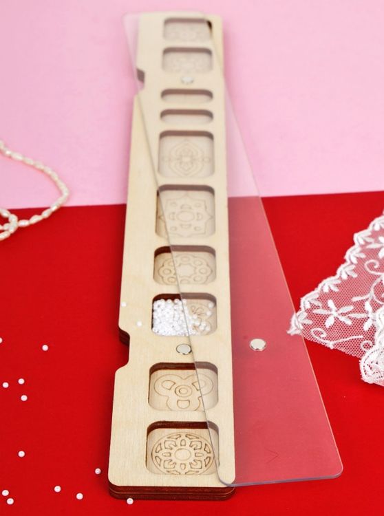 Органайзер для бисера с крышкой «Плашка 2» — картинка 3