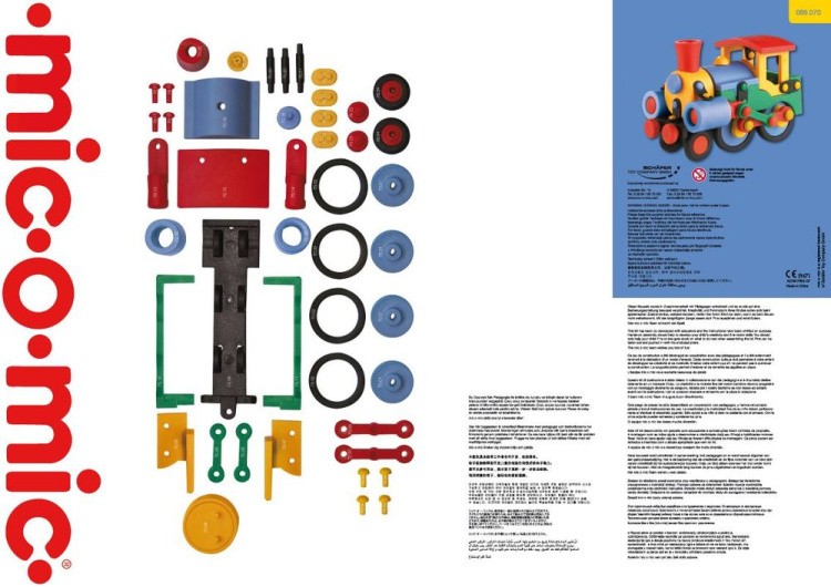 Конструктор Mic-o-mic «Паровозик» — картинка 4