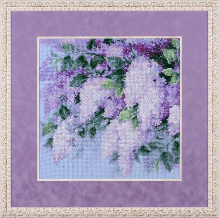 Набор для вышивания «Сирень после дождя» — картинка 3