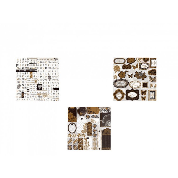 Набор бумаги «Черное золото» — картинка 8